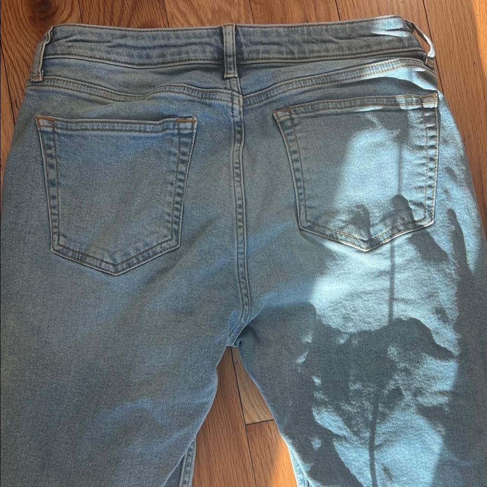 Anthropology Embroidered Blue Jeans Pilcro and the Letterpress - Picture 5 of 5